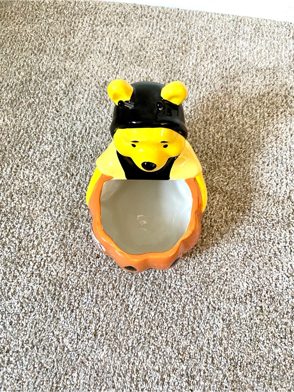 NWT Disney Winnie the Pooh Bumble Bee Halloween Candy Dish Bowl - Picture 12 of 15
